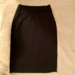 PURPLELINE Black Skirt